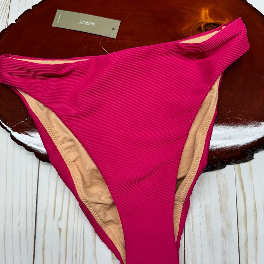J. Crew Ribbed High Rise Cheeky Bikini Bottom
Swimwear Size XS